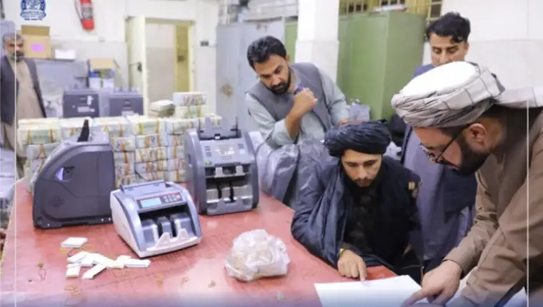 centralna banka afganistan novac