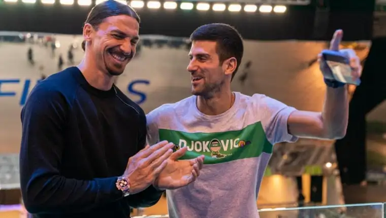 ibrahimovic djokovic