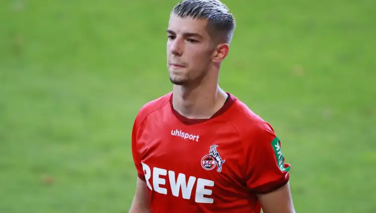 1.FC Köln vs. VFL Bochum, Testspiel im Franz-Kremer-Stadion, Robert Voloder (1.FC Köln), 18.08.2020, *** Sport 1 FC Köl