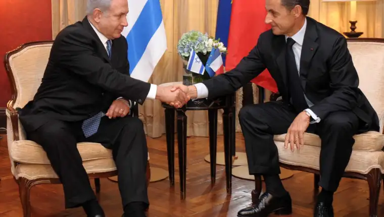 netanyahu sarkozy