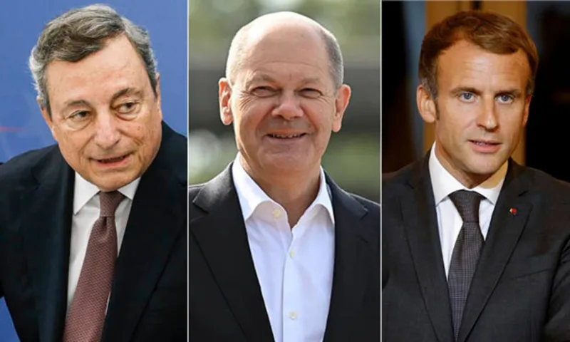 draghi scholz macron
