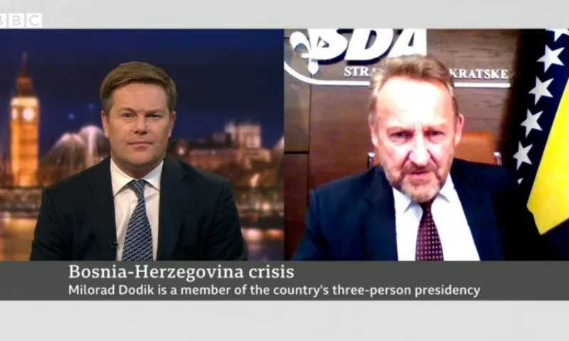 izetbegovic za bbc