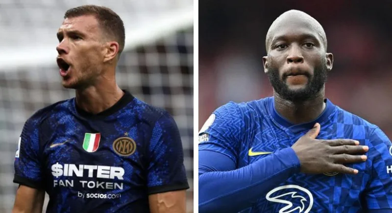 dzeko lukaku