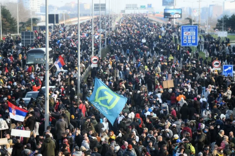 srbija protesti
