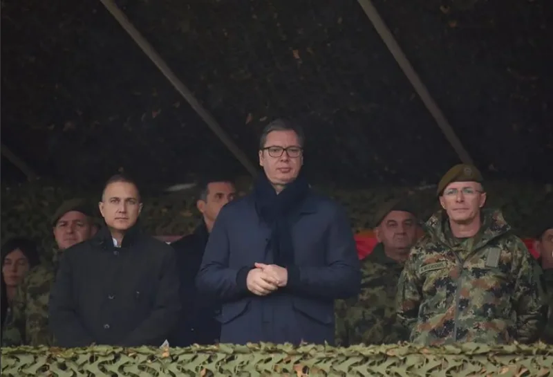 vucic stefanovic vojska