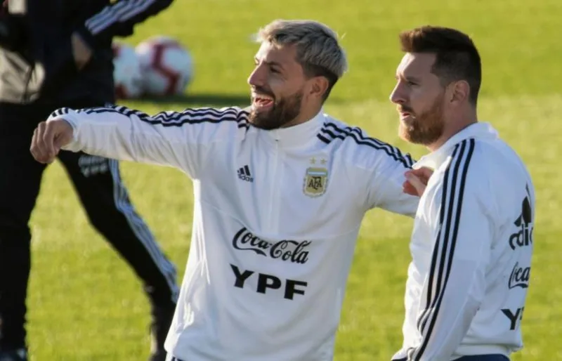 messi aguero