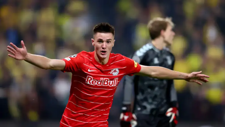 Brondby IF v FC Red Bull Salzburg - UEFA Champions League: Play-Offs Leg Two