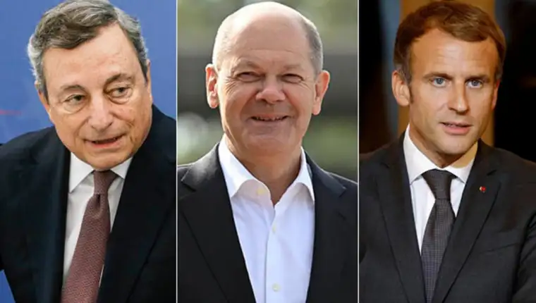 draghi scholz macron