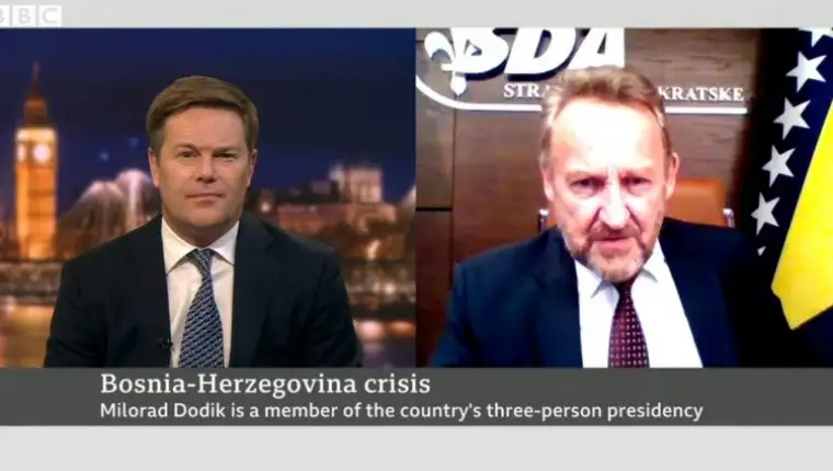 izetbegovic za bbc