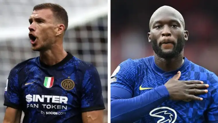 dzeko lukaku