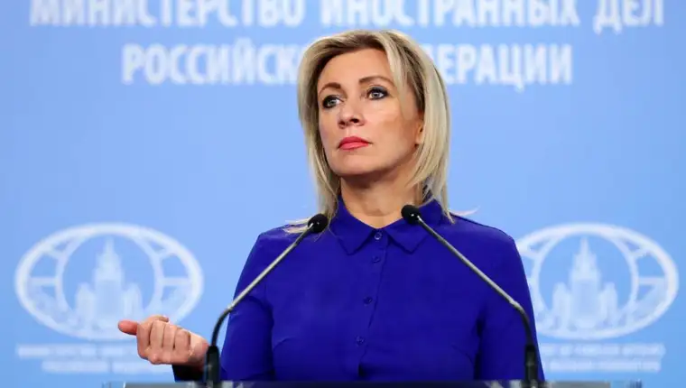 Russian Foreign Ministry Spokeswoman Maria Zakharova gives press briefing