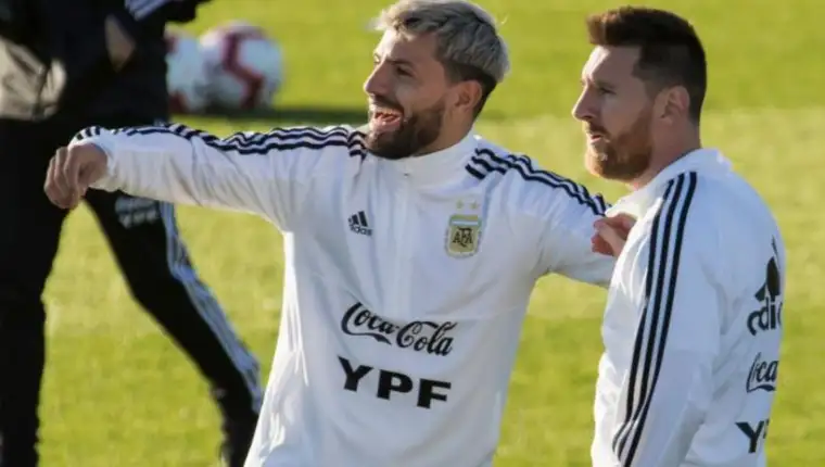 messi aguero