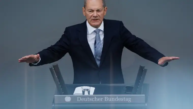 German parliament session