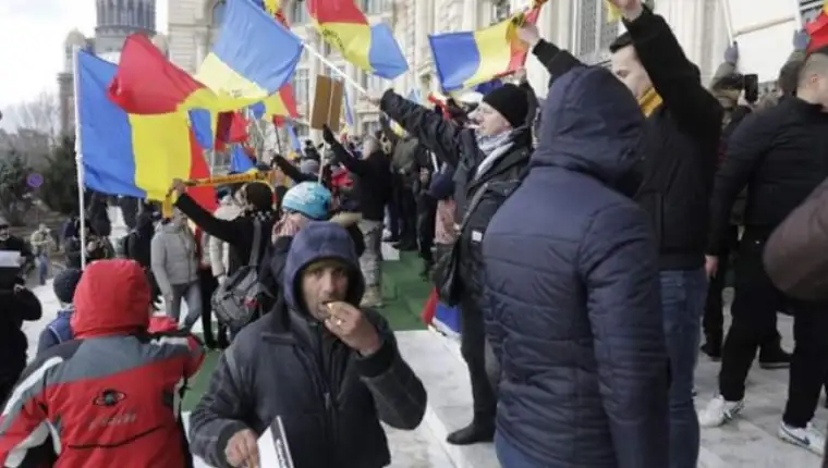protesti rumunija