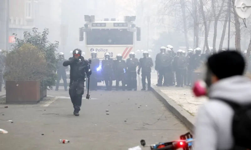 belgija protest