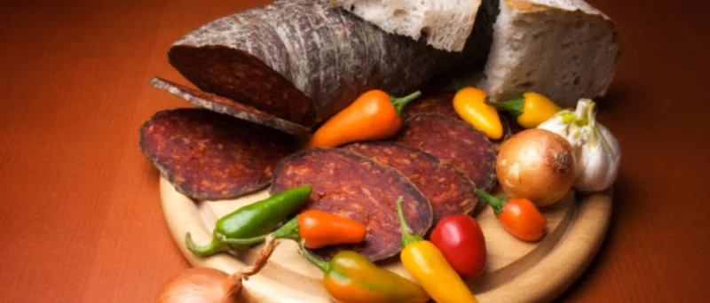 Kulen and spices