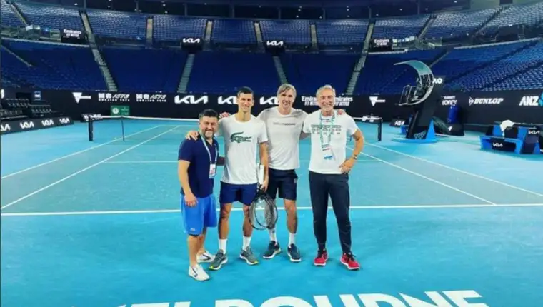 djokovic s trenunga