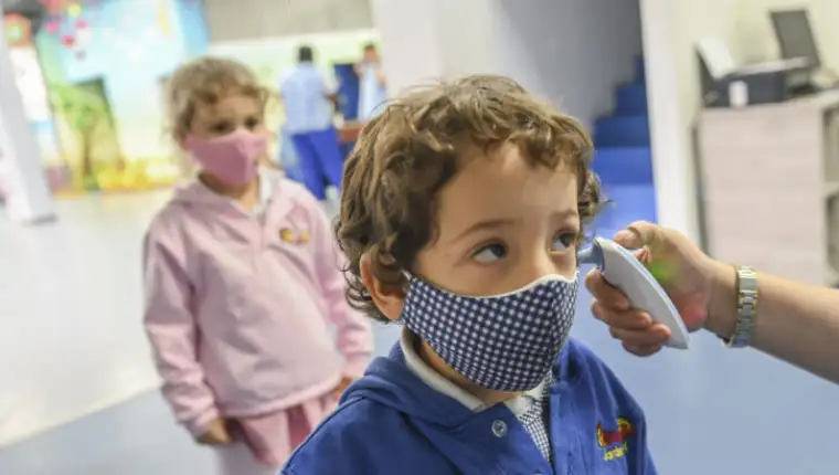 COLOMBIA-HEALTH-VIRUS-EDUCATION-KINDERGARTEN