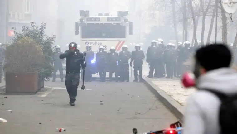 belgija protest