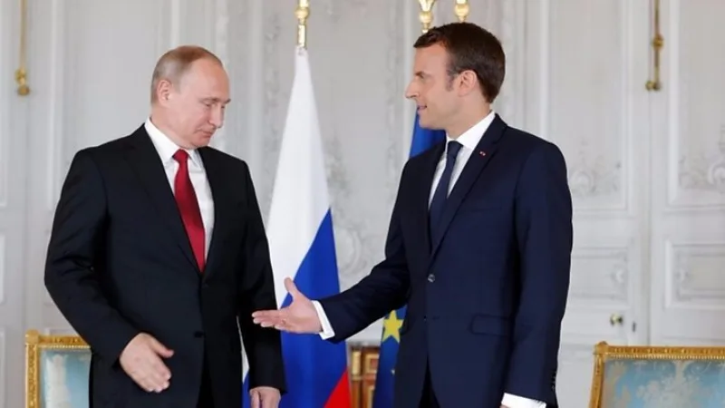 putin macron