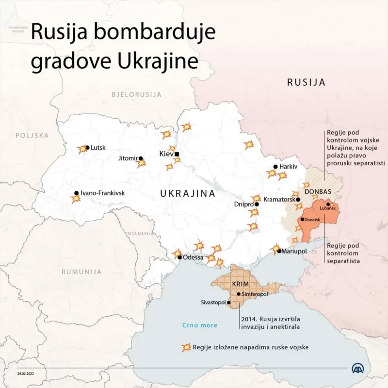 grafika bombardovanje ukrajina