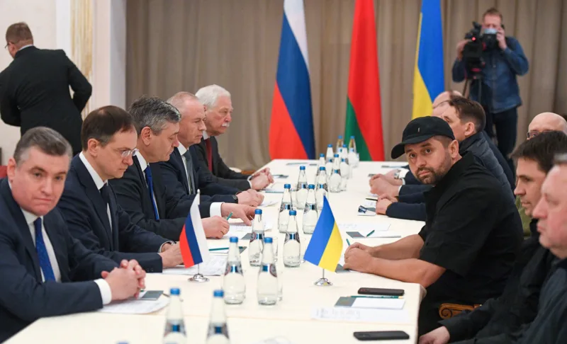 Russian-Ukrainian talks in Belarus