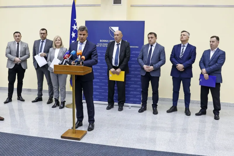 Konferencija za medije Vlade Federacije BiH