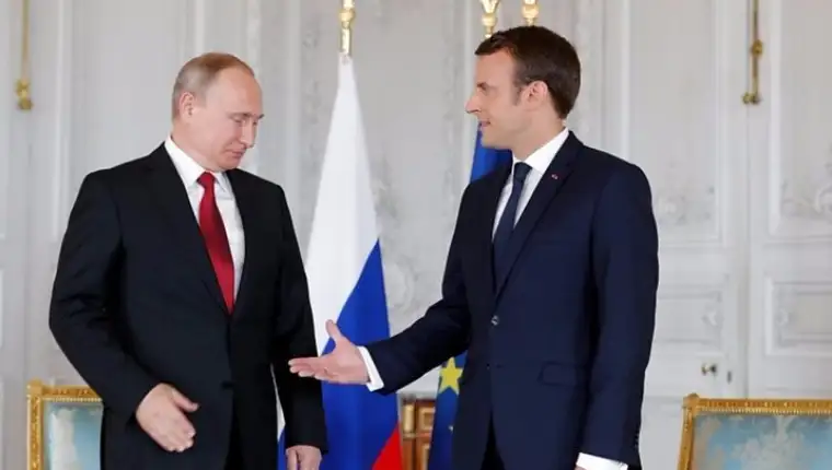 putin macron
