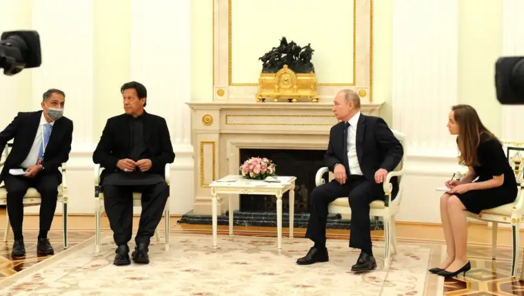 Putin se u Moskvi sastao s pakistanskim premijerom Khanom