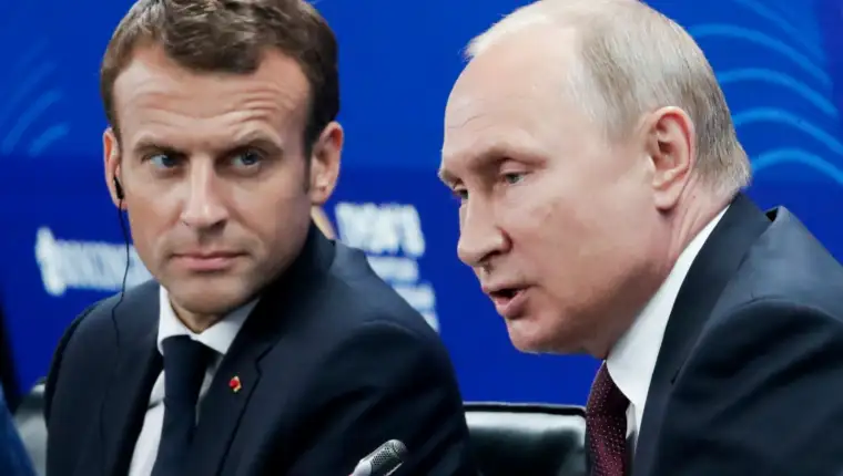 macron putin