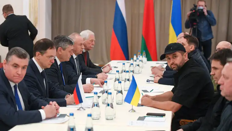 Russian-Ukrainian talks in Belarus