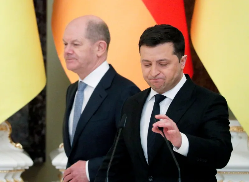 zelenskih i scholz