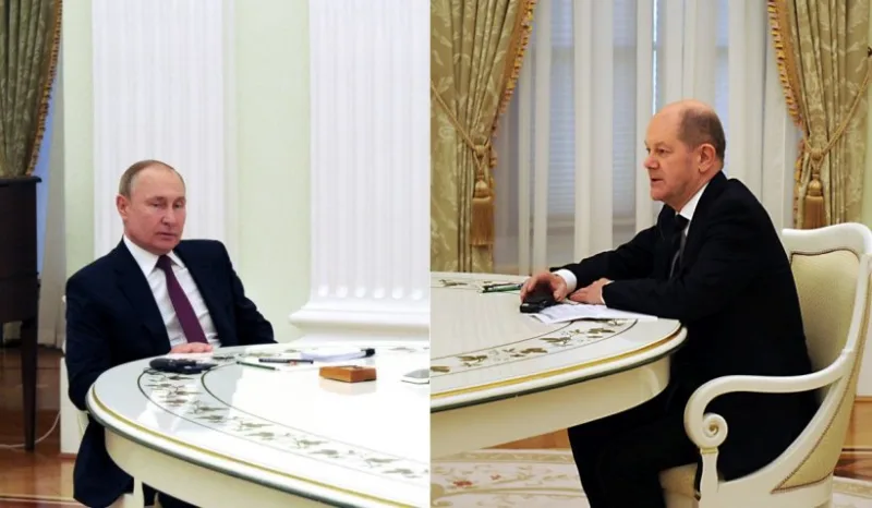 putin i scholz