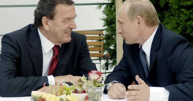 putin i schroeder