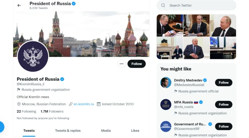 putin twitter