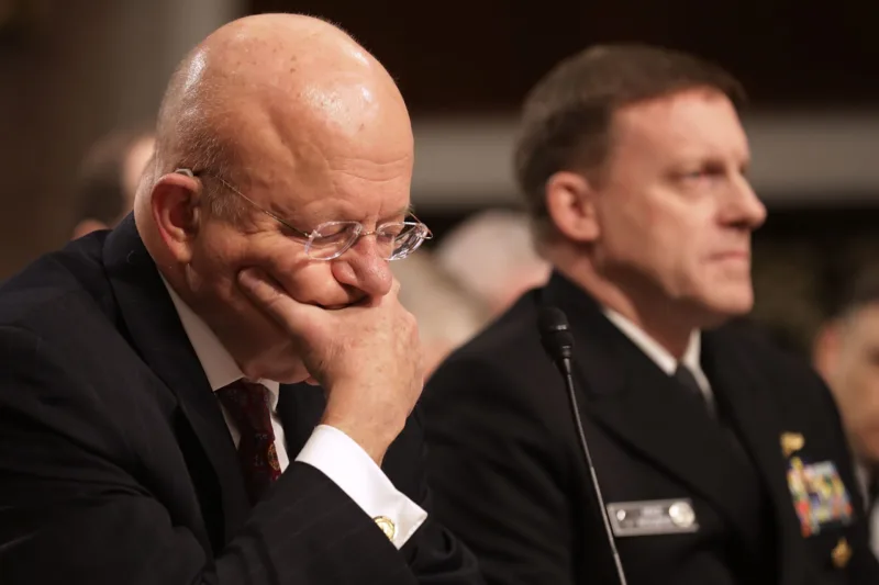Director Of Nat'l Intelligence James Clapper Testifies To Senate Armed Services On Foreign Cyber Threats