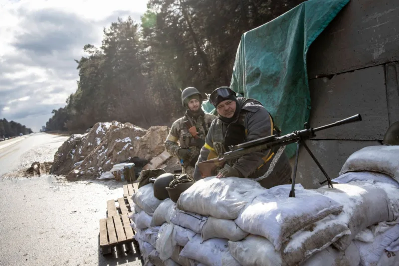 Russians Continue Assault On Outskirts Of Kyiv