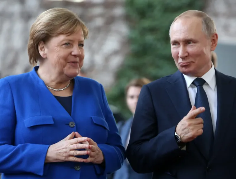 merkel putin