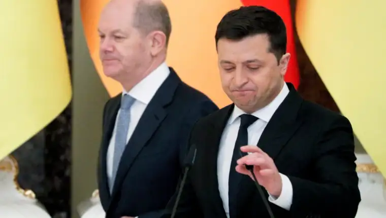 zelenskih i scholz