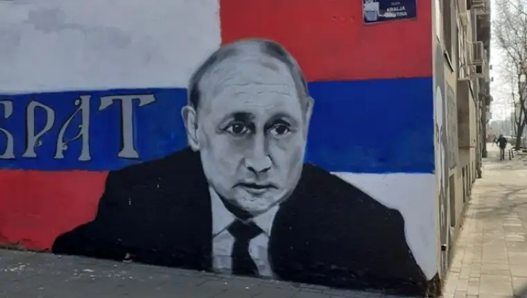 putin mural