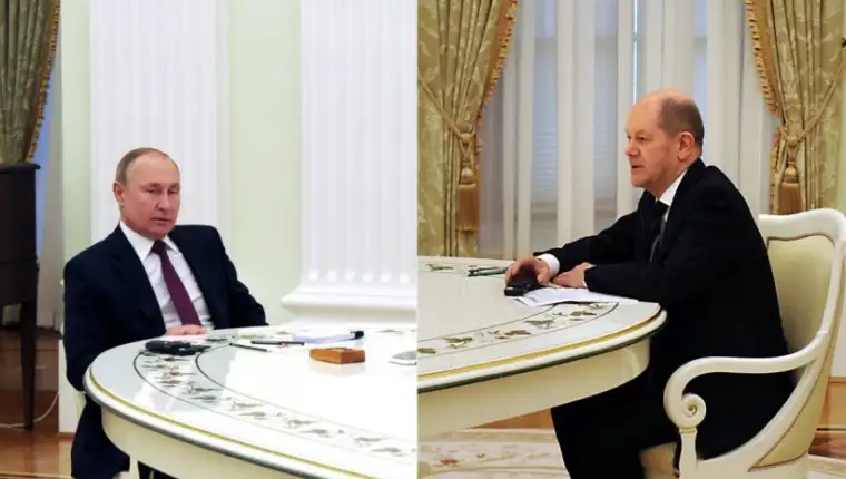putin i scholz