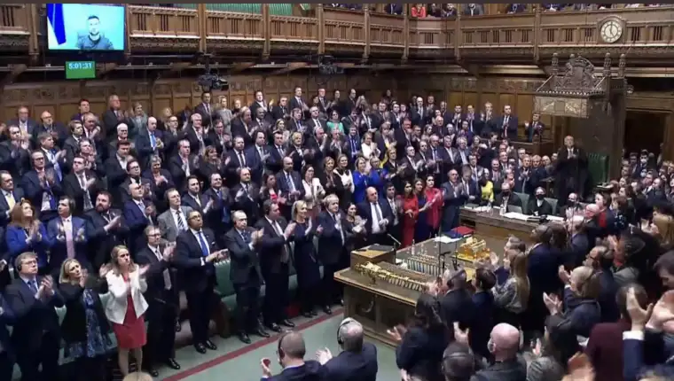 zelenskij brit parlament