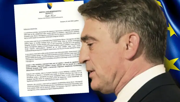 komsic zahtjev eu