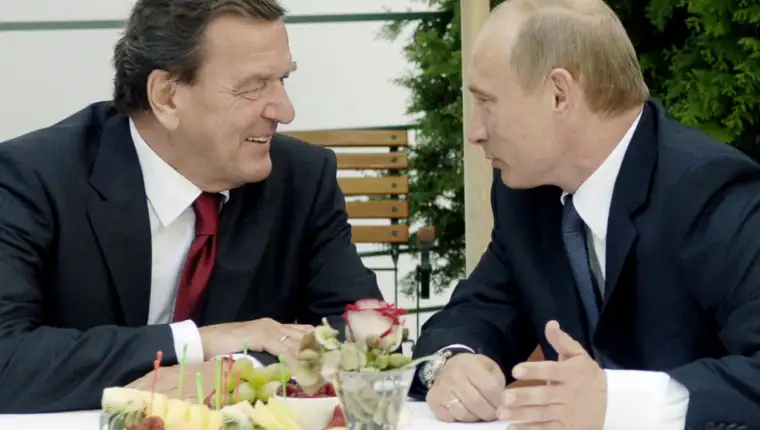 putin i schroeder