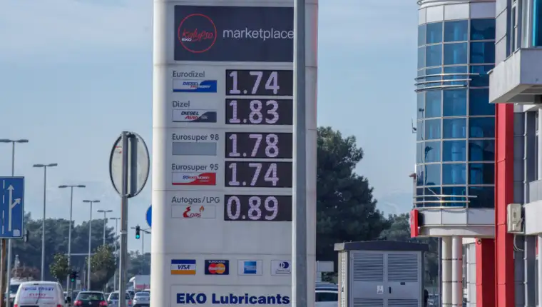 Cijene goriva u Crnoj Gori na istorijskom maksimumu