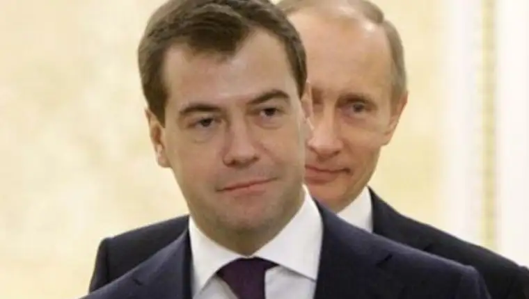 medvedev putin