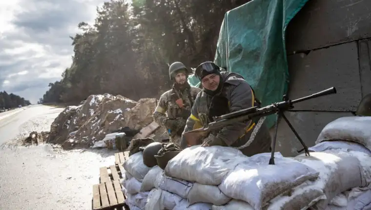 Russians Continue Assault On Outskirts Of Kyiv