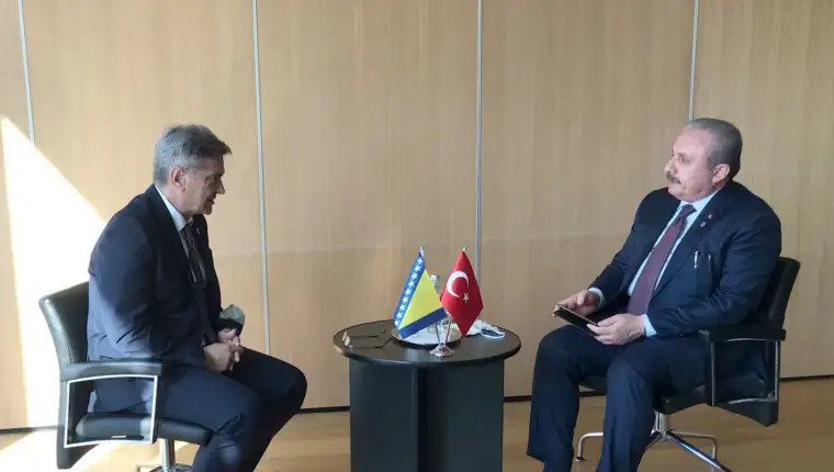 Susret Zvizdić - Sentop: Mir i stabilnost Bosne i Hercegovine jako važni za Turkiye