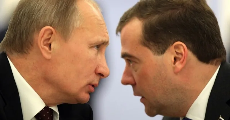medvedev i putin