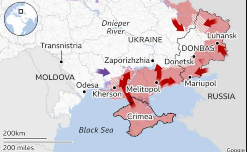 mapa napada rusija 1